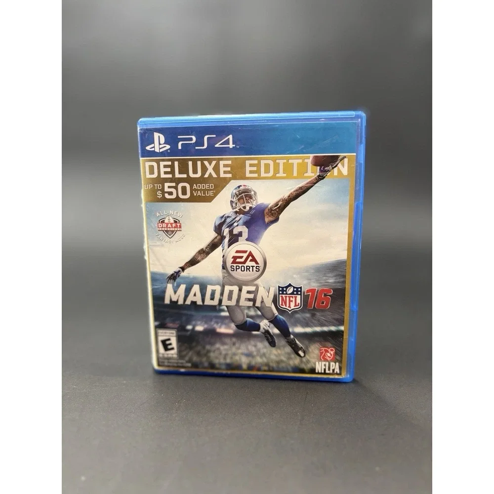 Madden 16 Deluxe & Madden 17 Franchise Edition PS4 Clean!